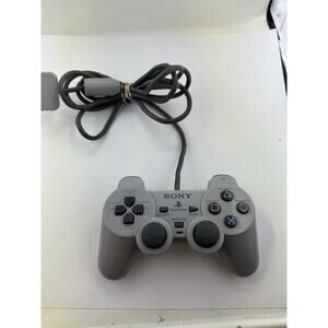 Genuine Oem Sony PS2 Dualshock 2 Controller grey Playstation 2 Tested